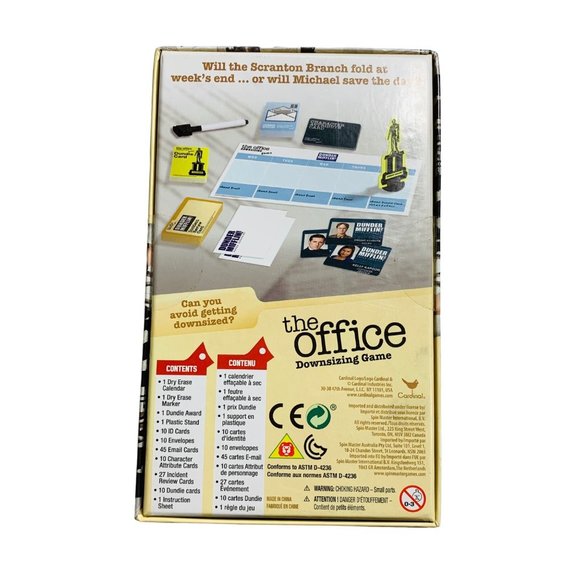 The Office Downsizing Game Dunder Miffin Scranton TV Show Team Michael - Picture 2 of 6